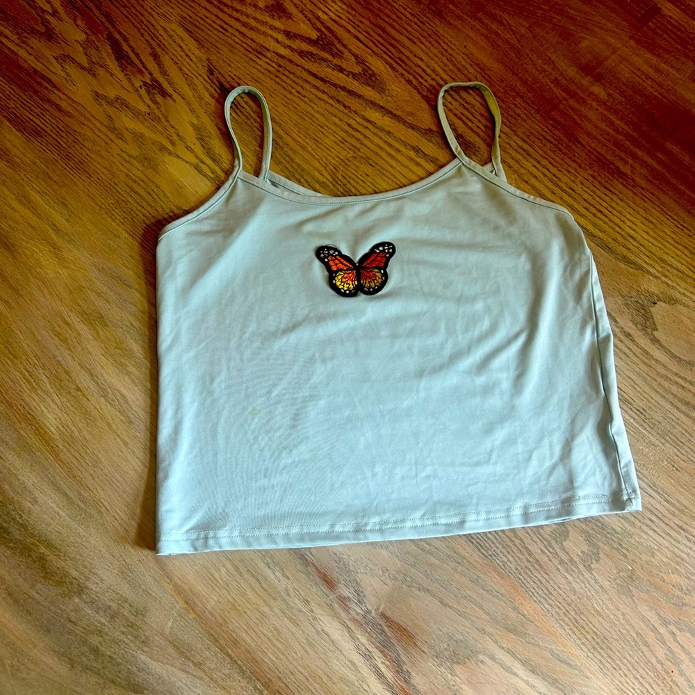 Romwe butterfly tank
